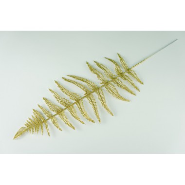 Лист папоротника мерцающего широкого ЗК018зол-0