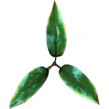 Лист лилии 3 лепестка ЗК049-1св-з -0