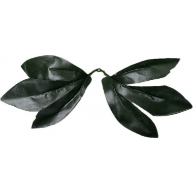 Лист хризантемы двойной, ЗК100тем-зел-0