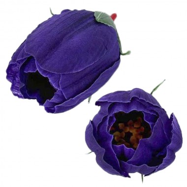 Тюльпан с принтом ГК137-1чернильный-0